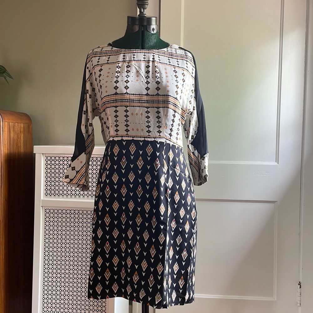 Anthropologie Masha Arrow Dress by Kachel size 8